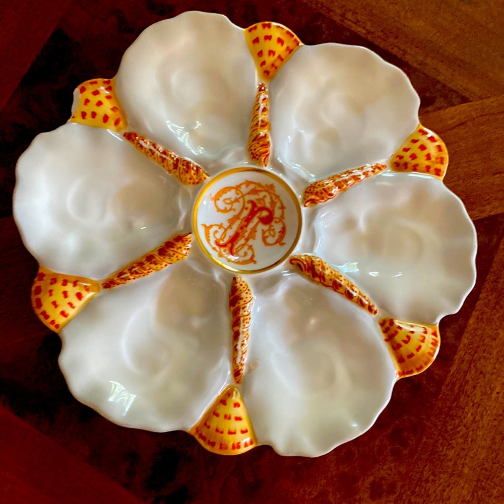 Oyster plate. PRICE IS FIRM